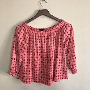 Off the shoulder Banana Republic blouse